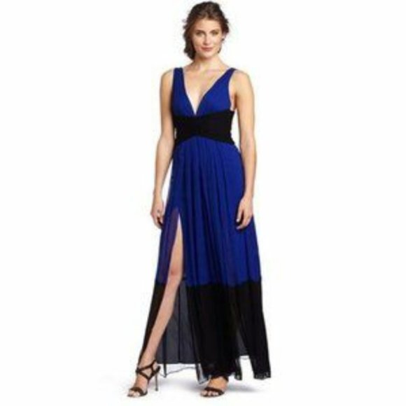 BCBGMaxAzria Dresses & Skirts - •CLOSING 65% OFF BUNDLES!!•BCBGMaxAzria Caterina Royal Blue Maxi Dress Size 2